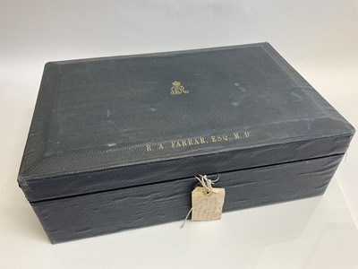 Lot 57 - H.M. King George V Government Committee Despatch box