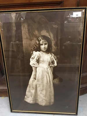Lot 86 - The Bowes-Lyon Family - five prints of family members including groups and Lady Elizabeth Bowes-Lyon ( later H.M.Queen Elizabeth The Queen Mother)
