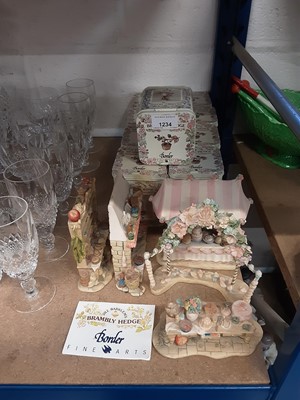 Lot 1234 - Group of Country Artists Brambly Hedge figures