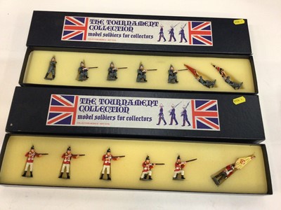 Lot 1836 - Lead soldiers six sets,boxed.
