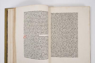 Lot 695 - Petrus de Crescentiis  Ruralia commoda, first edition of the first printed book on agriculture, Augsburg, Johann Schuessler, 1471.