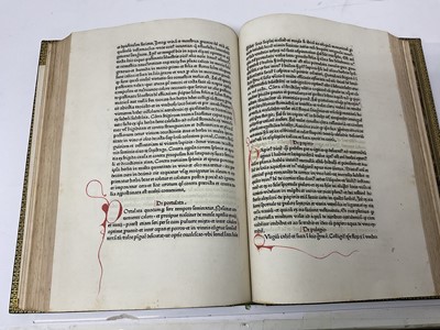 Lot 695 - Petrus de Crescentiis  Ruralia commoda, first edition of the first printed book on agriculture, Augsburg, Johann Schuessler, 1471.