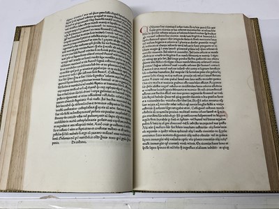 Lot 695 - Petrus de Crescentiis  Ruralia commoda, first edition of the first printed book on agriculture, Augsburg, Johann Schuessler, 1471.