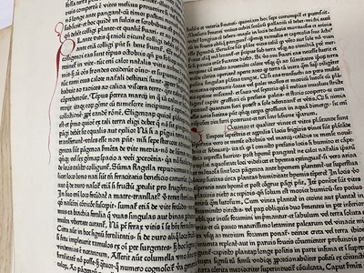Lot 695 - Petrus de Crescentiis  Ruralia commoda, first edition of the first printed book on agriculture, Augsburg, Johann Schuessler, 1471.