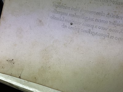 Lot 695 - Petrus de Crescentiis  Ruralia commoda, first edition of the first printed book on agriculture, Augsburg, Johann Schuessler, 1471.