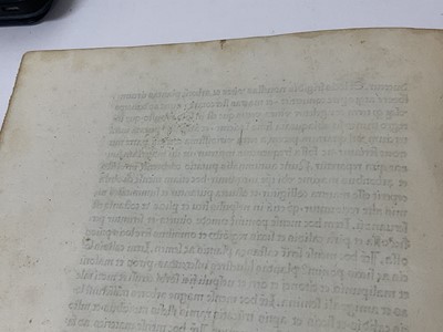 Lot 695 - Petrus de Crescentiis  Ruralia commoda, first edition of the first printed book on agriculture, Augsburg, Johann Schuessler, 1471.