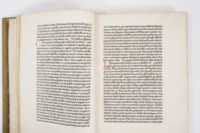 Lot 695 - Petrus de Crescentiis  Ruralia commoda, first edition of the first printed book on agriculture, Augsburg, Johann Schuessler, 1471.
