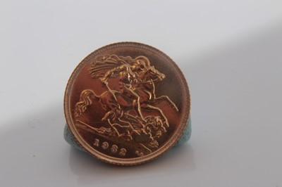 Lot 417 - G.B. - Elizabeth II Gold Half Sovereign 1982 AEF (1 coin)