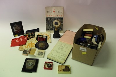 Lot 2510 - Group of 1940's and 50's Ladies Athletic memorabilia to include trophies, fobs and ephemera