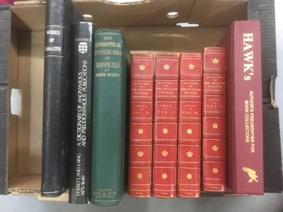 Lot 1740 - History of the English People - J R Green 4 vol set 1892, some foxing with Hawk's Pseudonym for book collector with a dictionary of anonymous and pseudonymous  publications works of Hogarth