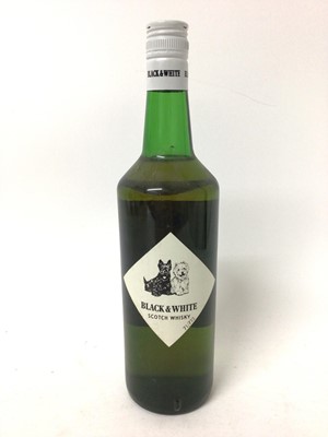 Lot 25 - Black & White, Buchanan's Choice Old Scotch Whisky, screw top, 70 proof, 26 2/3 fl. ozs, one bottle