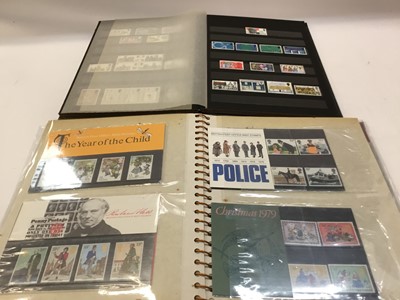 Lot 1573 - Two albums of Mint GB stamps, decimal and pre decimal.