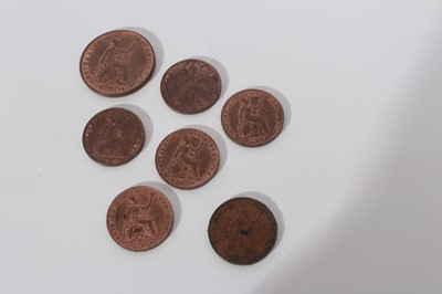 Lot 451 - G.B. - Victoria YH copper coins to include...