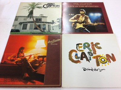 Lot 2322 - Large collection of Rock & Pop LP vinyl records 1970s/1980s, over four large boxes, approx 400 records plus