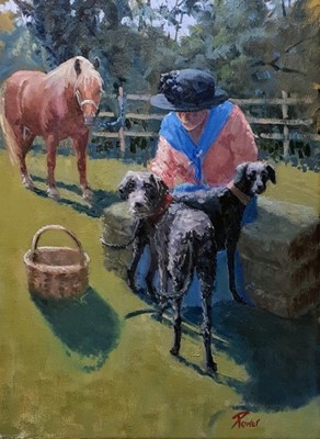 Lot 30 - James Power SEA IEA oil on canvas - Double Trouble, 40cm x 30cm framed