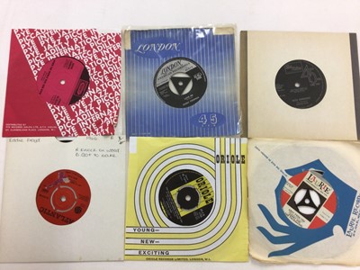 Lot 2255 - Approx. 240 single records including Billy Fury, Bobby Freeman, Aretha Franklin, Fourmost, Marvin Gaye, Eddie Floyd, Focus, Four Tops, Stan Getz, Dave Gilmour, Peter Gabriel, David Garrick, Four Pe...