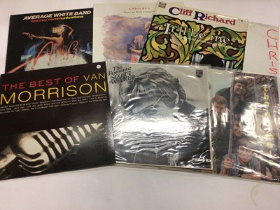 Lot 2282 - Box of approx 85 LP's including The Animals, Roy Ayers, Walker Brothers, Cliff Richard, Chick Corea and Average White Bread.