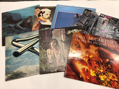 Lot 2290 - 90 plus LP records including Dr Feelgood, Ian Dury, Inmates, Graham Parker, Elvis Costello, Andy White, Sinead O'Connor, Police, Manhattan Transfer, Paul McCartney and Roxy Music. Conditions vary.