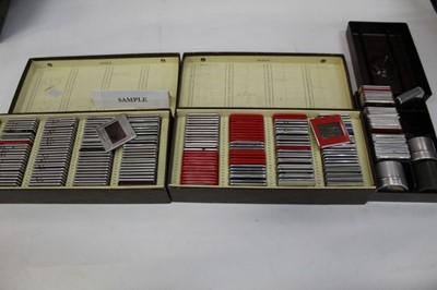 Lot 2027 - Interesting collection of 1950's and 60's slides relating to Ford Commercial vehicles, in original cases