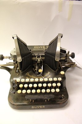 Lot 2665 - Interesting typewriter with two manuals