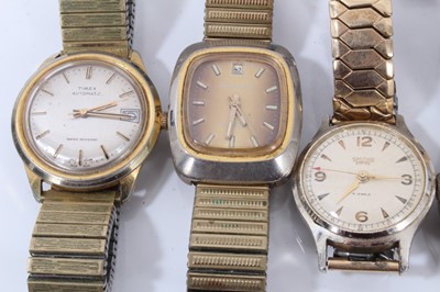 Lot 178 - Collection of fourteen vintage wristwatches to include Aviva, Timex, and Timor