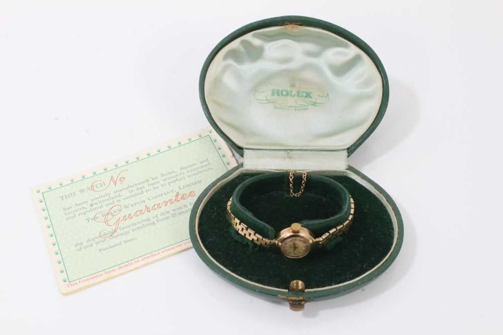 Lot 200 - 1950s 9ct gold ladies Tudor Royal wristwatch