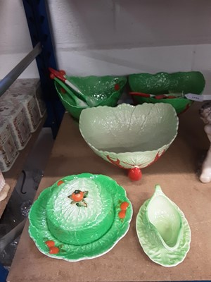 Lot 1235 - Carlton Ware lobster china