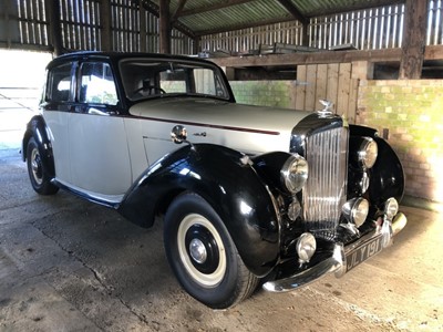 Lot 1981 - 1948 Bentley MKVI Standard Steel Saloon, Registration JLY 191