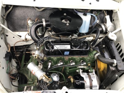 Lot 1980 - 1976 Mini 850 Pickup, 848cc, Reg. No. MTW 599P, finished in white with a vinyl interior.