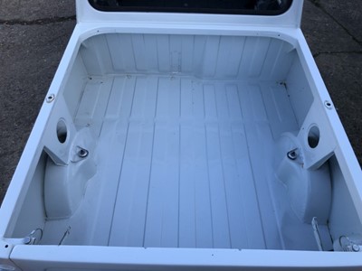 Lot 1980 - 1976 Mini 850 Pickup, 848cc, Reg. No. MTW 599P, finished in white with a vinyl interior.
