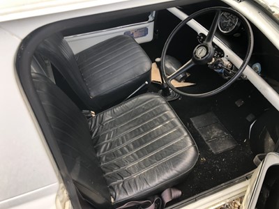 Lot 1980 - 1976 Mini 850 Pickup, 848cc, Reg. No. MTW 599P, finished in white with a vinyl interior.