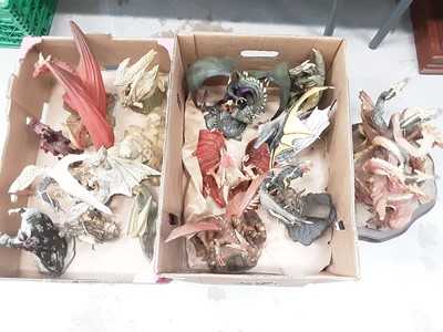Lot 1283 - Collection of Enchantica dragons