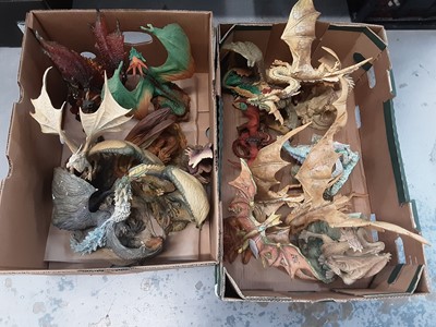 Lot 1285 - Collection of Enchantica dragons