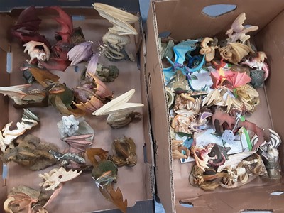 Lot 1287 - Collection of small Enchantica dragons