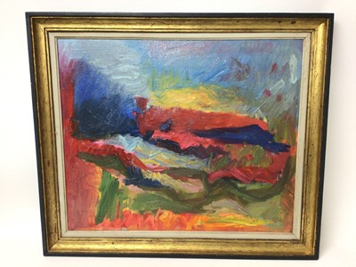Lot 116 - Annelise Firth (b.1961) oil on canvas - Red Admiral , signed and dated 2007 verso, 54cm x 65cm, framed