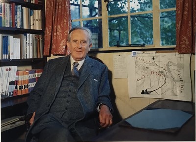 Lot 1476 - J R R Tolkien interest: Large collection of photographic prints by Pamela Chandler, taken from the 1961 and 1966 J R R Tolkien portrait sessions