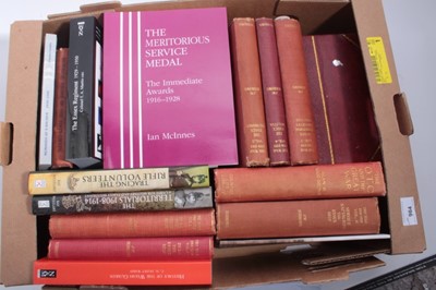 Lot 984 - Essex Regiment Interest- Good reference library of Essex Regiment and other related books to include Six volumes Essex Units in the War 1914 - 19 by J W Burrows, the Journal of the Essex Regiment 1...