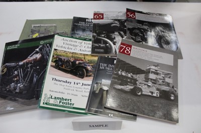 Lot 1991 - Box of Classic/Vintage car auction catalogues (33)