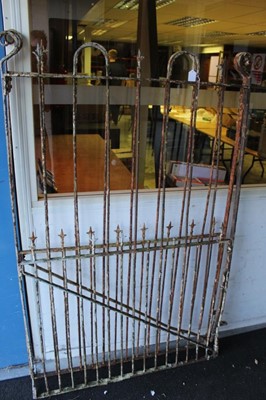 Lot 2668 - Pair of Victorian gates (in need of some repair)