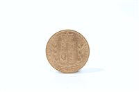 Lot 109 - G.B. gold Sovereign - Victoria Y.H. shield...