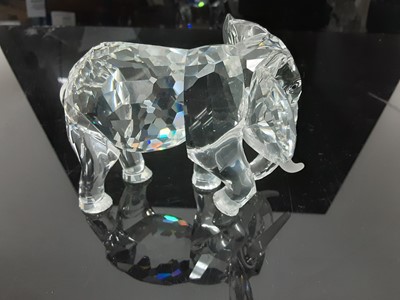 Lot 1250 - Swarovski crystal African Wildlife model - Elephant