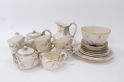 Lot 1263 - Belleek teaset