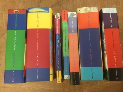 Lot 1726 - Harry Potter books