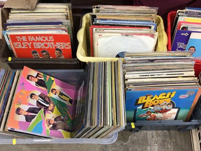 Lot 2329 - Ten boxes of 1960's, 70's and later LP's to be sorted into lot(S)
