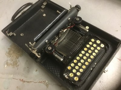 Lot 2536 - Vintage L C Smith & Corona typewriter