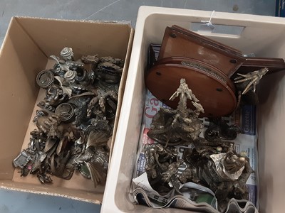 Lot 1282 - Collection of metal dragons including The Seven Headed Dragon, The Great Sun Dragon, The Secret Of The Crystal Spa etc