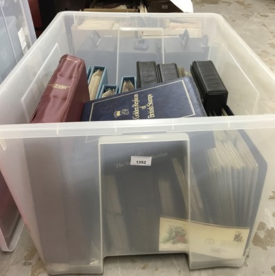 Lot 1352 - Stamps selection of World Wildlife Fund issues, 22ct gold replica stamps, flora and fauna, lithographs and others