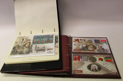 Lot 1360 - World mixed stamp and coin cover to include Millennium