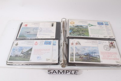 Lot 1375 - Stamps selection of autographed covers including sporting, military, scientific etc (qty)