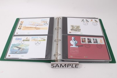 Lot 1380 - Stamps Ireland selection of modern first day covers in seven volumes